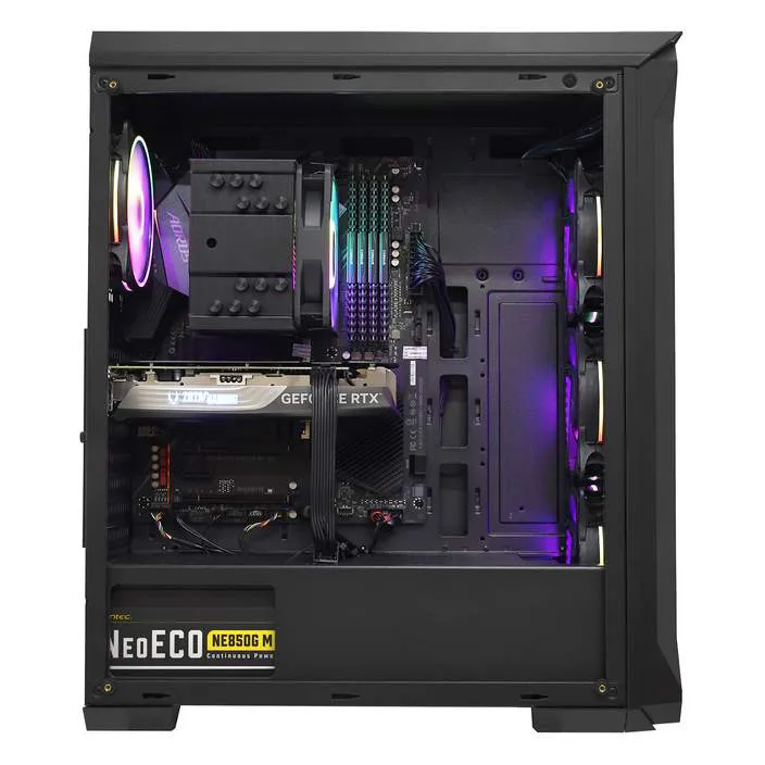 Ryzen 7 5800X-3.8GHz/B550/RAM 32GB/SSD 1TB (M.2)/RTX4070-12GB/no DVD/850W/