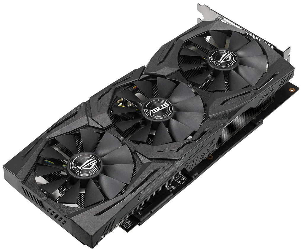 Видеокарта 8Gb Asus RX580 ROG-STRIX-RX580-T8G-GAMING