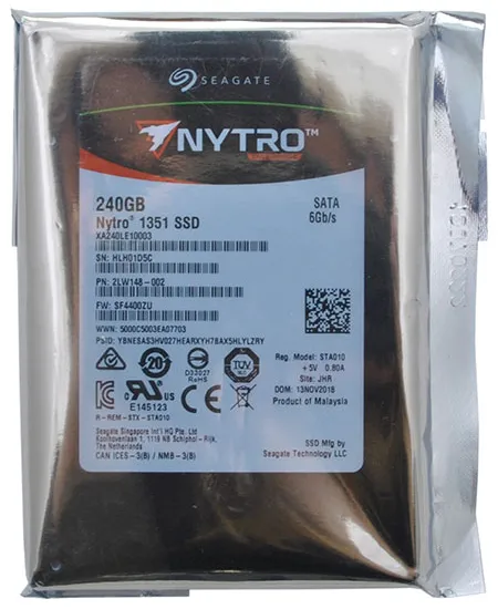 SSD накопитель 240 GB Seagate XA240LE10003