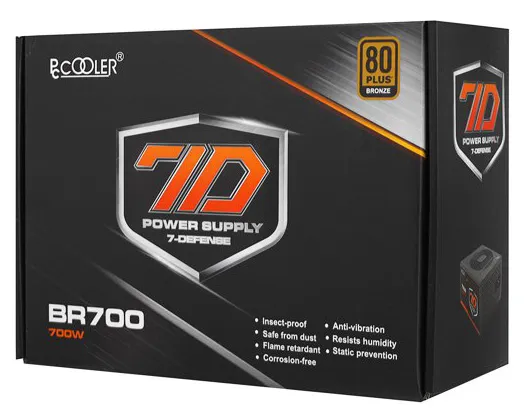 Блок питания 700W PCcooler GI-BR700