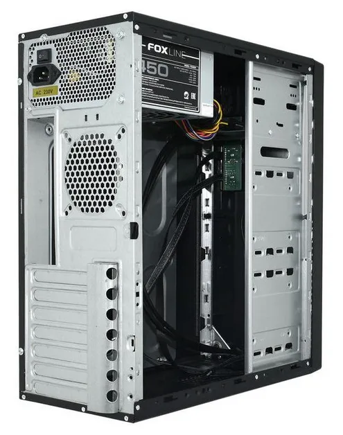 Корпус для ПК Foxline FL-301 FL-301-FZ450R 450W