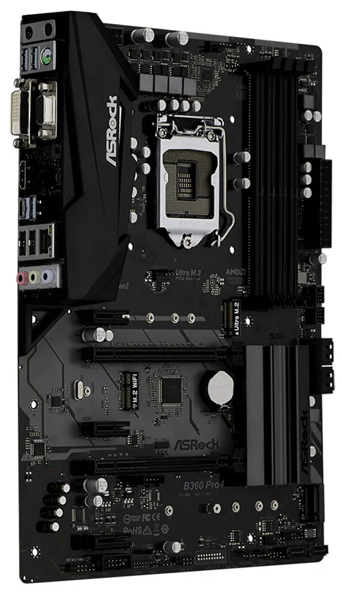 Материнская плата ASRock B360 PRO4