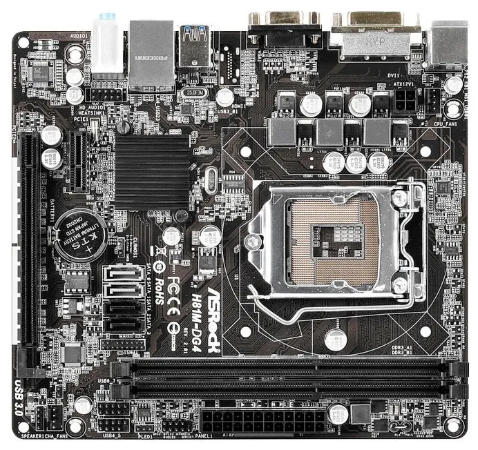 Материнская плата ASRock H81M-DG4