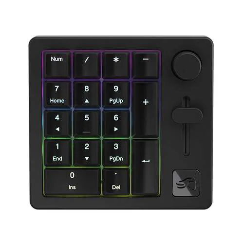 Клавиатура Glorious GMMK Numpad Pre-Built Fox Linear Switch Black (GLO-GMMK-NP-FOX-B)