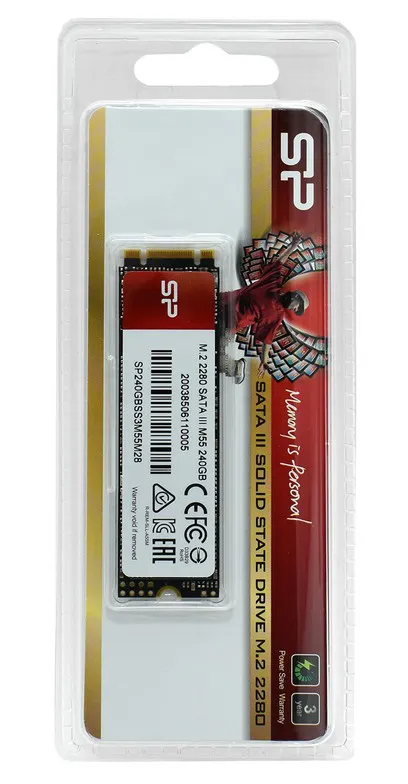 SSD M.2 240 GB Silicon Power M55 SP240GBSS3M55M28
