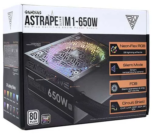 Блок питания Gamdias Astrape M1 AD-Z650ZZZ