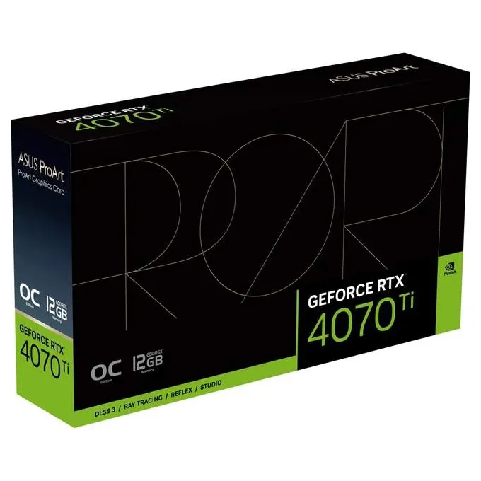 Видеокарта 12GB Asus ProArt RTX 4070 Ti OC edition PROART-RTX4070TI-O12G