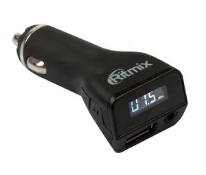 Автомобильный FM модулятор + зарядник Ritmix FMT-A740