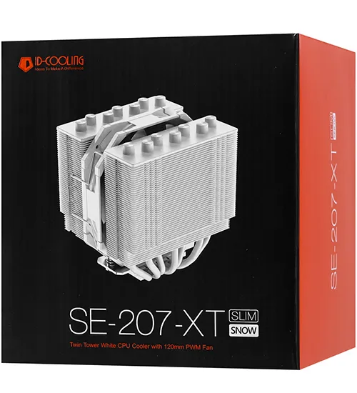 Кулер для процессора ID-Cooling SE-207-XT SLIM SNOW