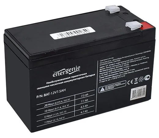 Батарея для UPS 7.5Ah Energenie BAT-12V7.5AH