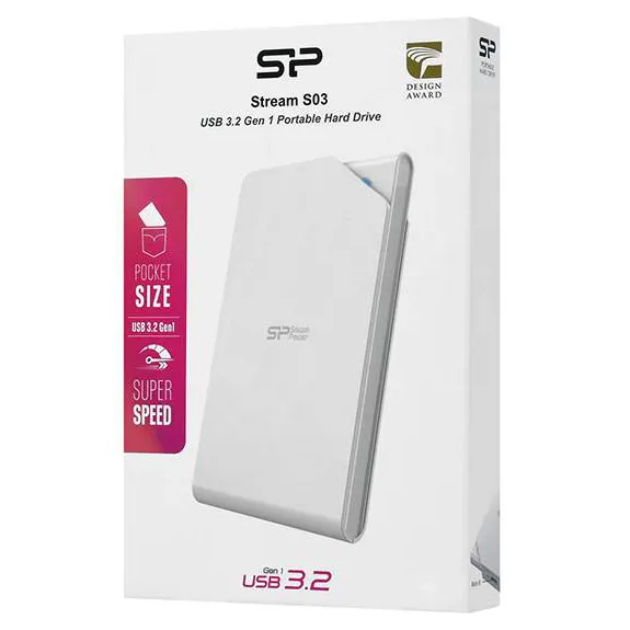 Внешний жесткий диск 2 TB Silicon Power S03 SP020TBPHDS03S3W