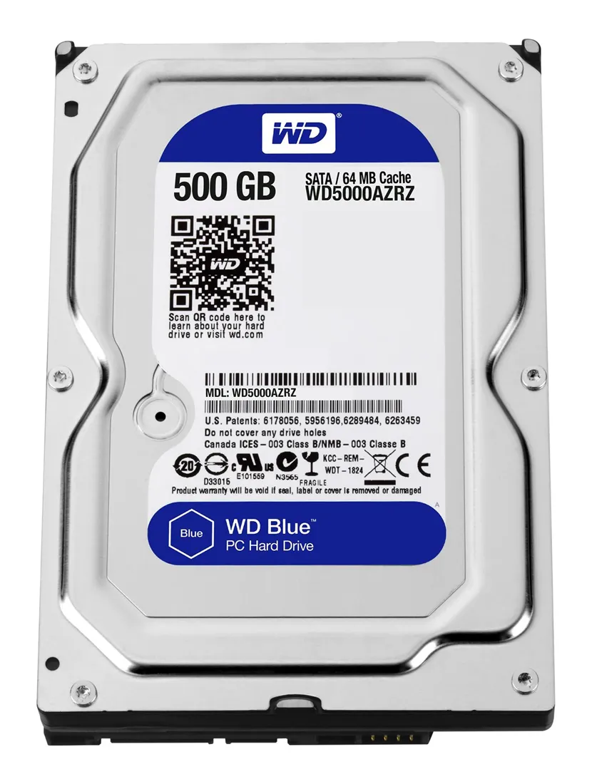 Жесткий диск 500Gb Western Digital Blue WD5000AZRZ