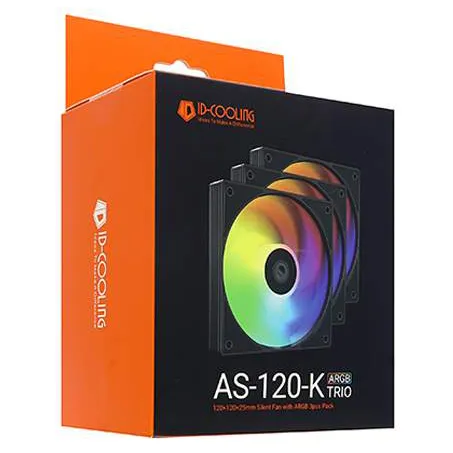 Комплект кулеров ID-Cooling AS-120-ARGB-K TRIO
