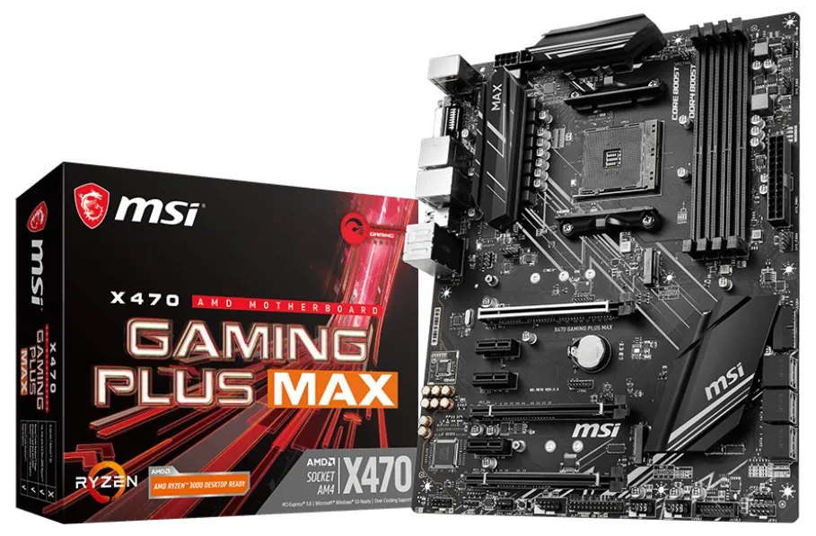 Материнская плата MSI X470 GAMING PLUS MAX