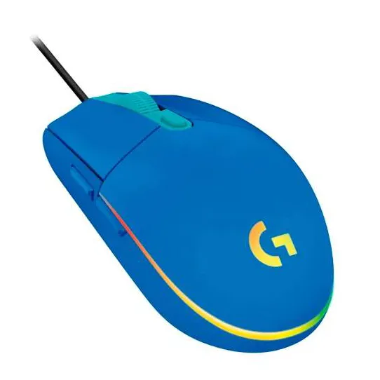 Компьютерная мышь LOGITECH G102 LIGHTSYNC BLUE 910-005810