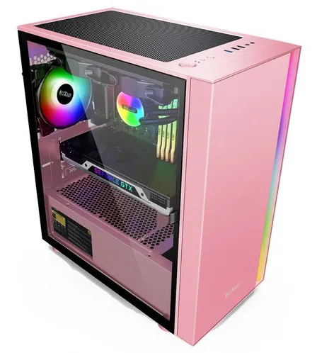 Корпус для ПК PCCooler PLATINUM LM300P ARGB pink