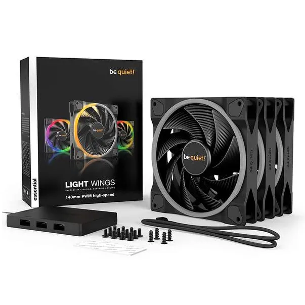 Комплект кулеров для кейса Bequiet! Light Wings 120mmx3