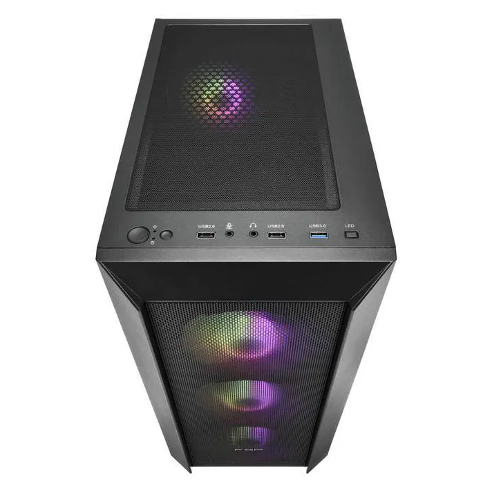Корпус для ПК FSP CMT218 ARGB Black