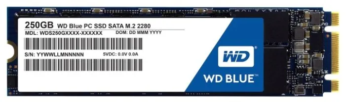 SSD накопитель 250GB WD WDS250G1B0B