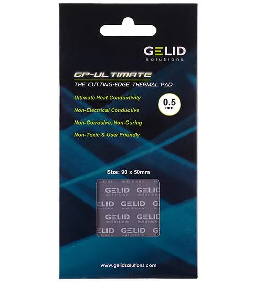 Термопрокладка Gelid GP-Ultimate 90x50x0.5mm 3.2g/cm3