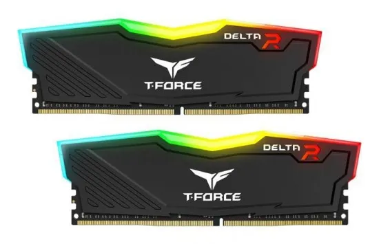 Оперативная память 32Gb (2х16GB) Team DELTA R BLACK TF3D432G3200HC16FDC01