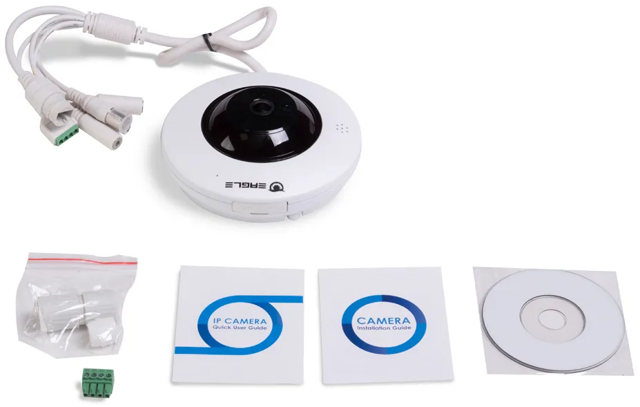 Купольная сетевая Fisheye камера EAGLE EGL-NFM640