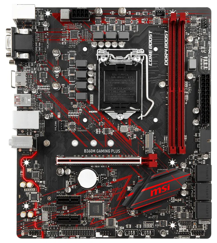 Системная плата MSI B360M GAMING PLUS