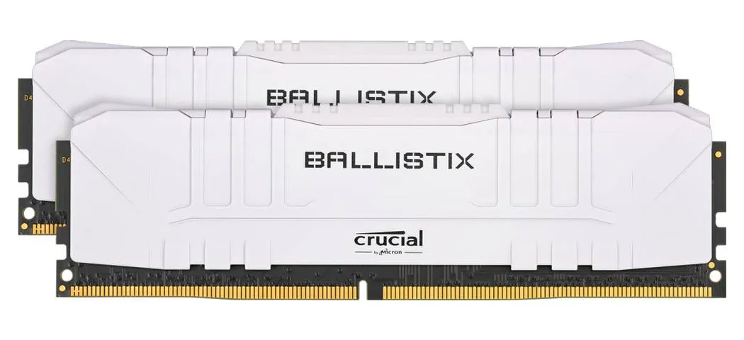 Оперативная память 16GB KIT Crucial Ballistix Gaming White BL2K8G32C16U4W
