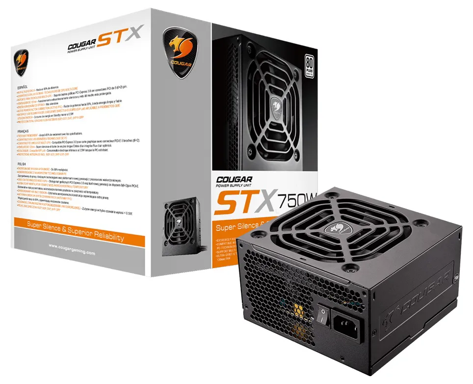 Блок питания Cougar STX CGR ST-750