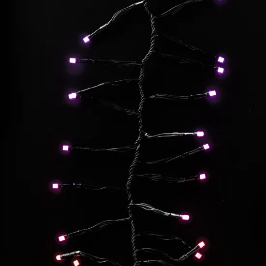 Гирлянда Twinkly Cluster RGB 400, 6 meter long, Gen II, IP44, black wire