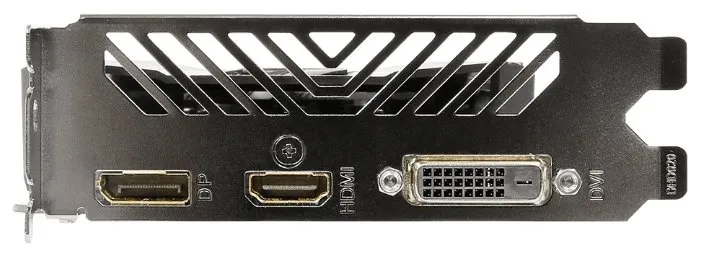 Видеокарта 4 Gb Gigabyte GTX 1050 Ti GV-N105TD5-4GD