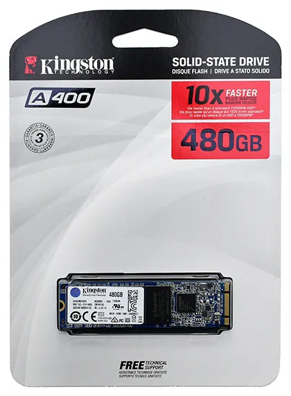 SSD накопитель 480 GB Kingston A400 SA400M8/480G