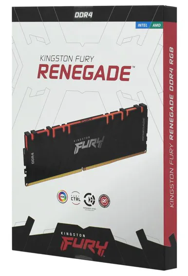 Оперативная память 16 GB kit Kingston Fury Renegade RGB KF432C16RBAK2/16