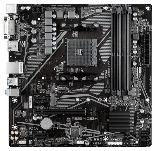 Материнская плата Gigabyte A520M DS3H
