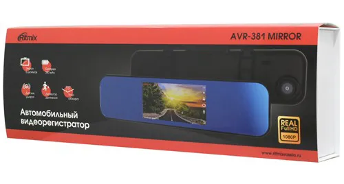 Видеорегистратор Ritmix AVR-381 Mirror
