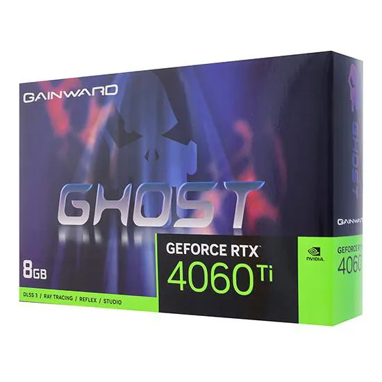 Видеокарта 8 GB Gainward RTX 4060 Ti GHOST NE6406T019P1-1060B