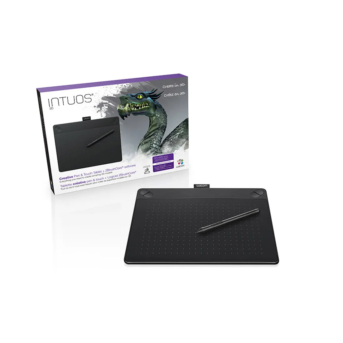 Графический планшет Wacom Intuos 3D Medium CTH-690TK-N