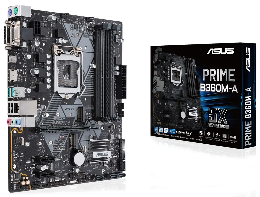 Материнская плата Asus PRIME B360M-A