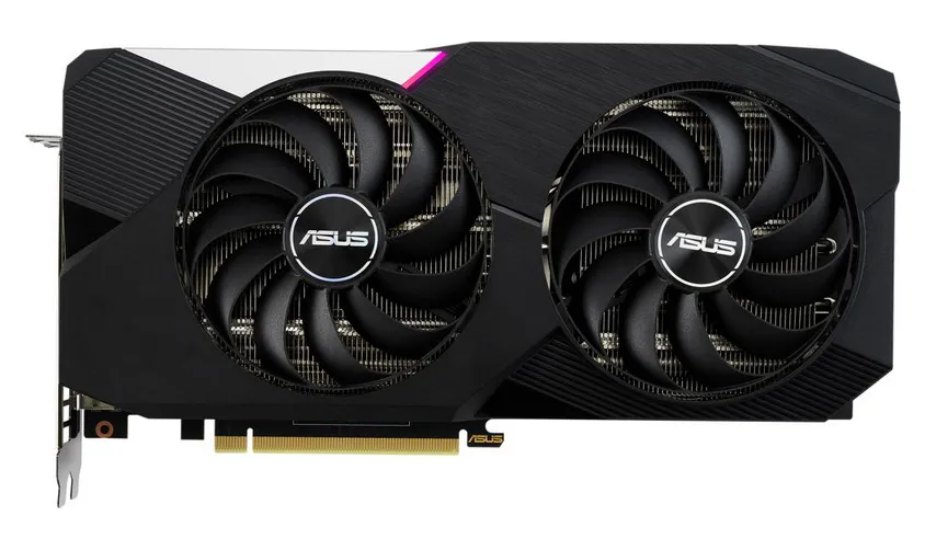 Видеокарта 8GB ASUS RTX3060Ti OC DUAL-RTX3060TI-O8G-V2
