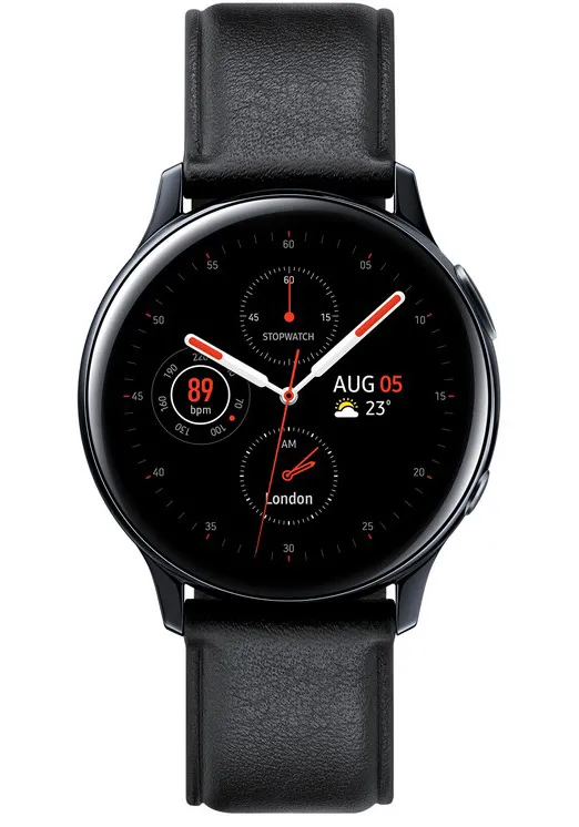 Смарт-часы Samsung Galaxy Watch Active-2 Stainless black SM-R820NSKASKZ