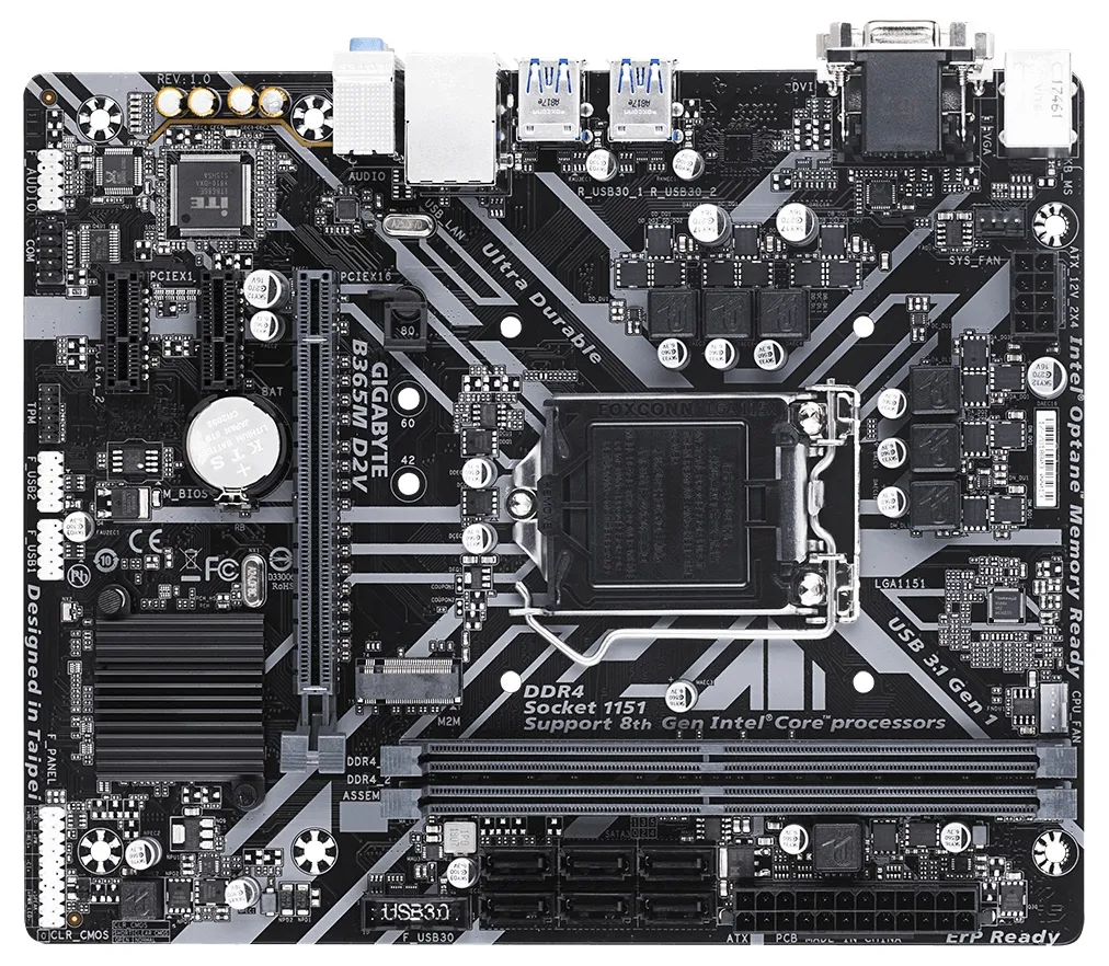 Материнская плата Gigabyte B365M D2V