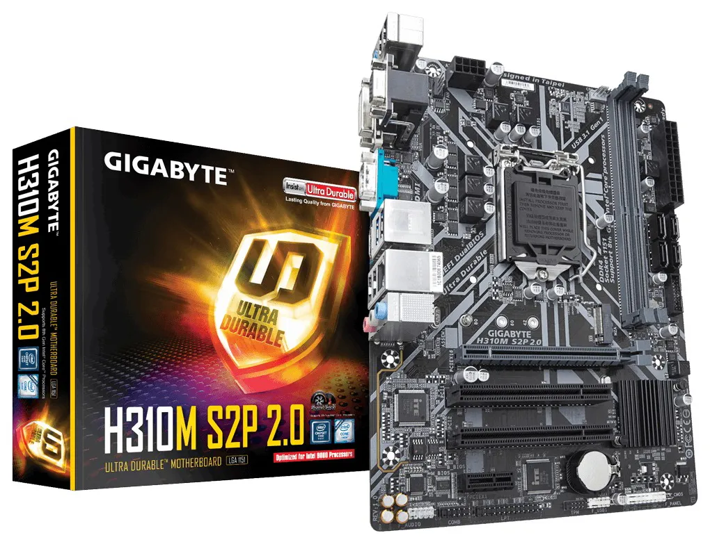 Материнская плата Gigabyte H310M S2P 2.0