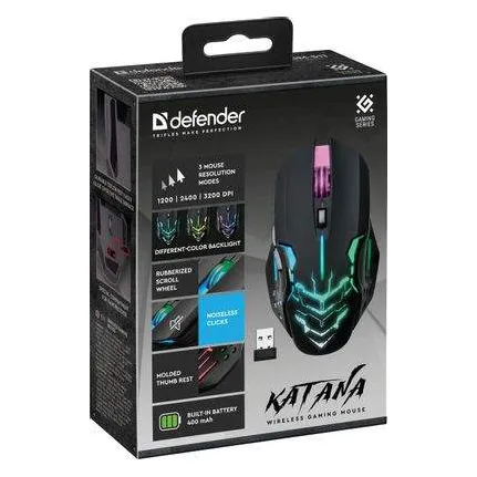 Компьютерная мышь Defender Knight GM-885 black
