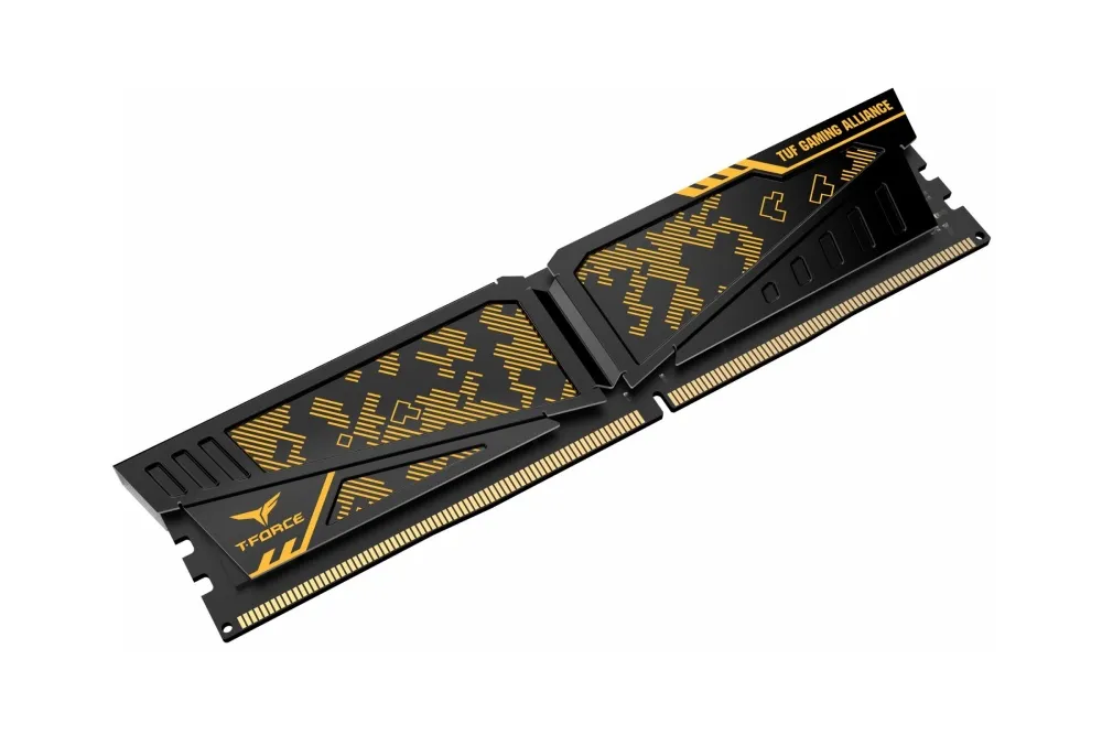 Оперативная память 8Gb Team VULCAN TUF YELLOW TLTYD48G3200HC16C01