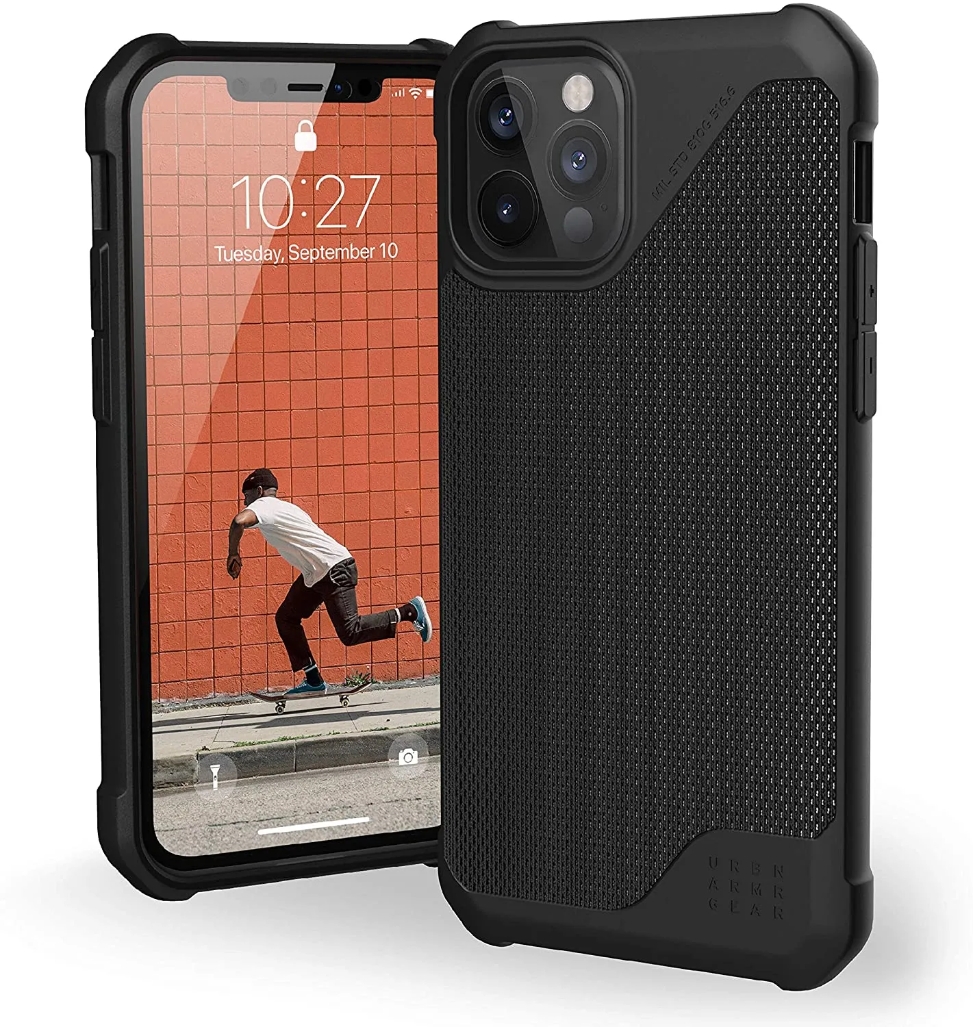 Чехол для телефона UAG Metropolis LT, FIBR Black 11235O113940