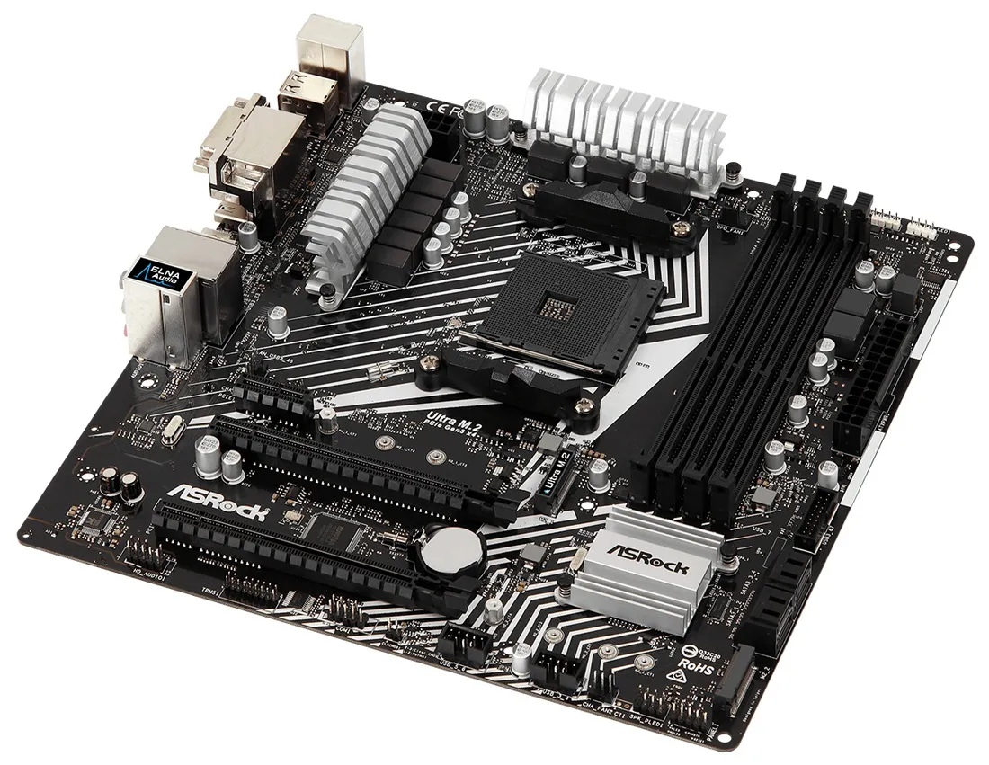 Материнская плата ASRock A320M PRO4 R2.0