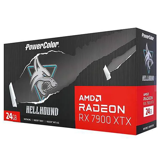 Видеокарта 24 GB PowerColor RX 7900 XTX Hellhound