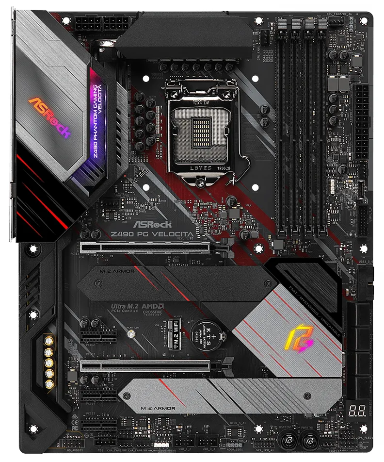 Материнская плата ASRock Z490 PG VELOCITA