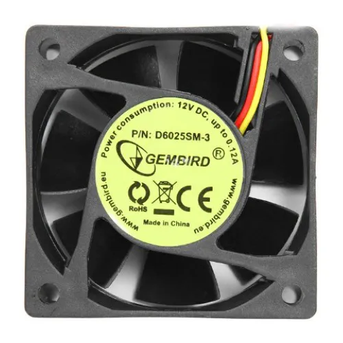 Кулер для корпуса Gembird D6025SM-3