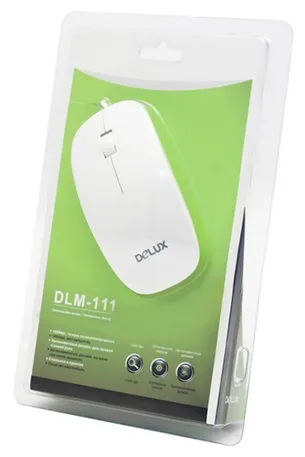 Компьютерная мышь Delux DLM-111OUW